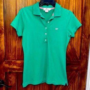 Vineyard Vines Green Polo, XS